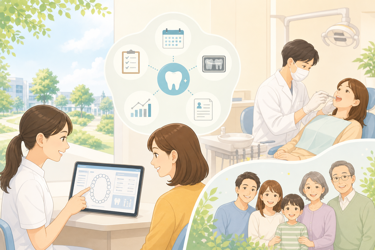 治療履歴を一括管理する歯科が選ばれる3つの理由—あざみ野編