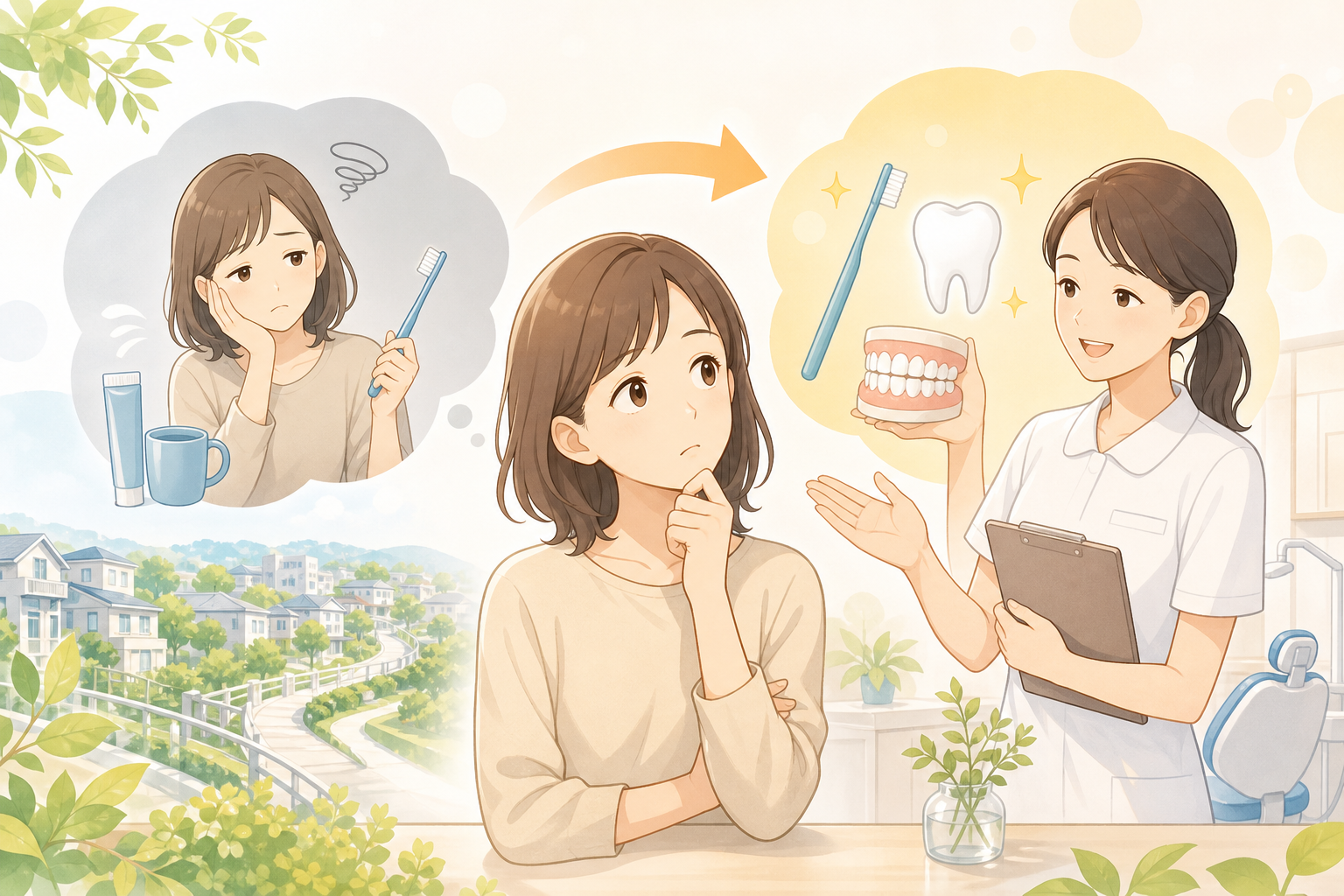 歯のケアが続かない理由とその解決策：あざみ野の予防歯科が実践するアプローチ