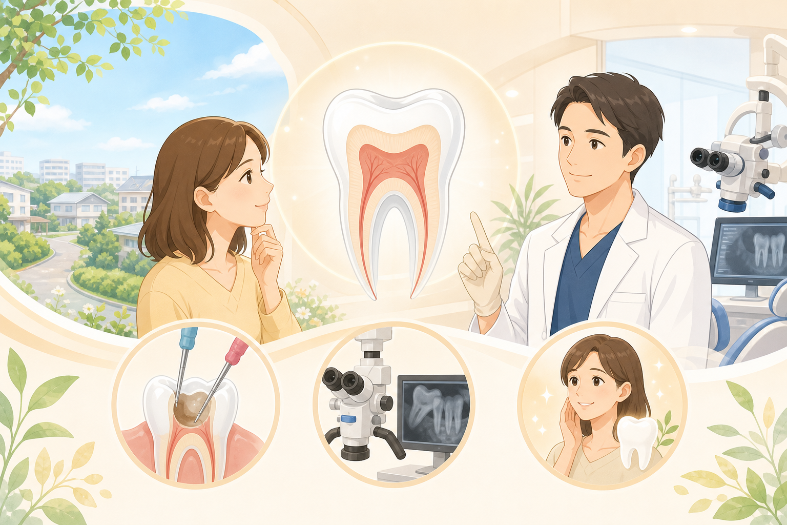 歯の神経を抜く前に知りたいこと：あざみ野で精密治療を選ぶ3つの判断基準