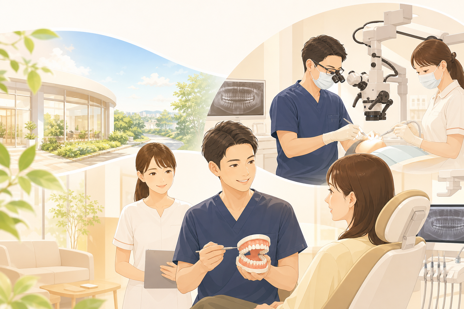 専門スタッフに診てもらいたいあなたへ｜あざみ野の精密歯科が選ばれる理由